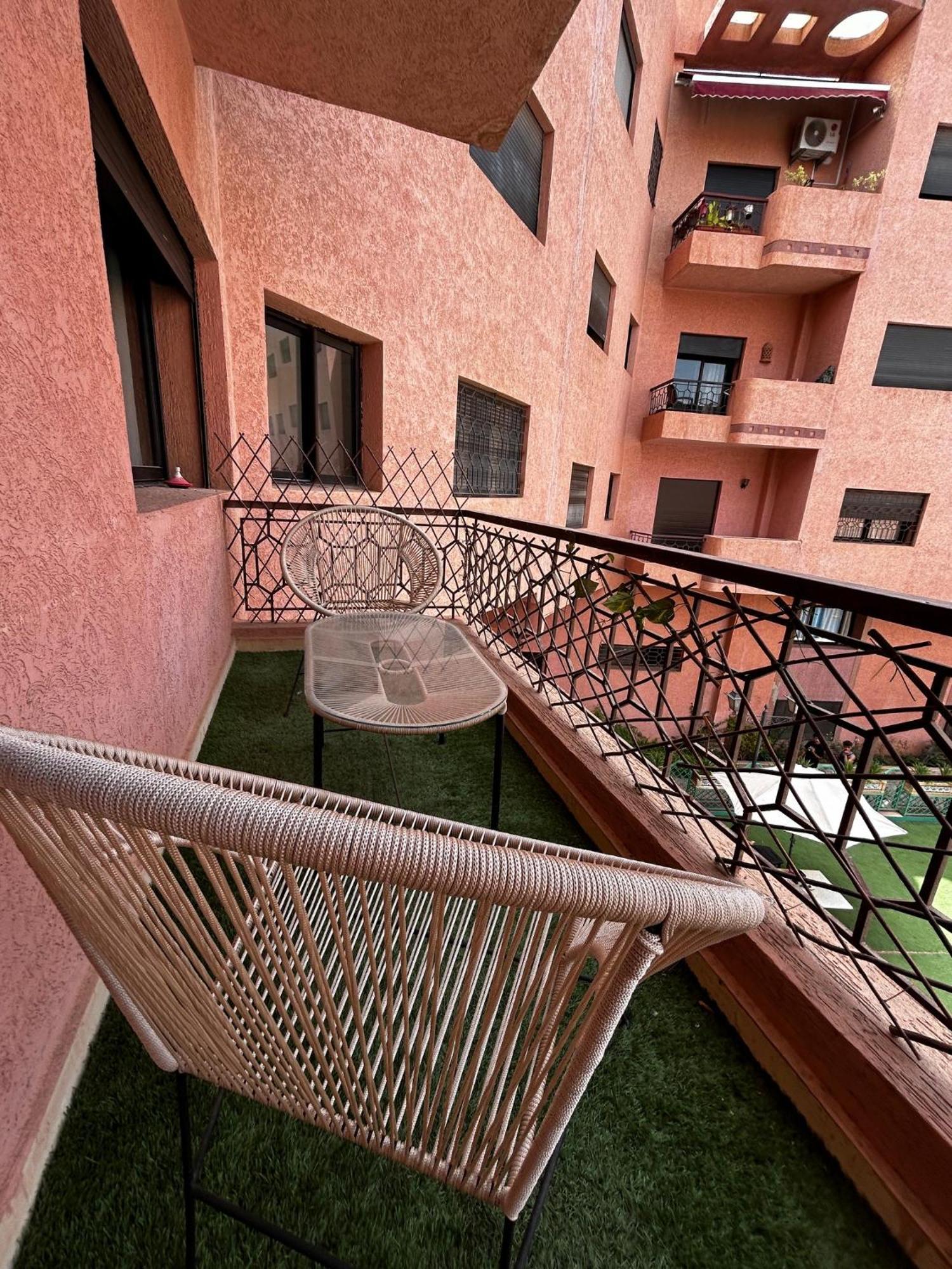 מרקש Charmant Appartement A Gueliz מראה חיצוני תמונה